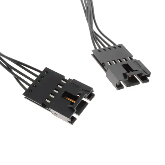 5 مقبس تجميع كبل مستطيل إلى مقبس Ca ، MTE mow-mow ، 5pos ، 300mm 15A