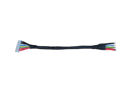 24AWG Medical Harness Pitch 2.0mm 10Pins 100mm سلك مخصص شهادة ISO9001