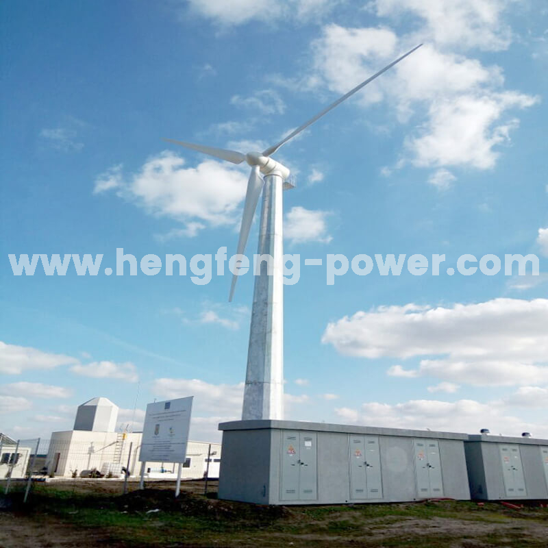 Horizontal axis 100kw wind turbine