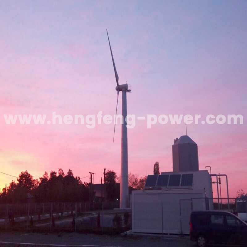 Horizontal axis 200kw wind turbine