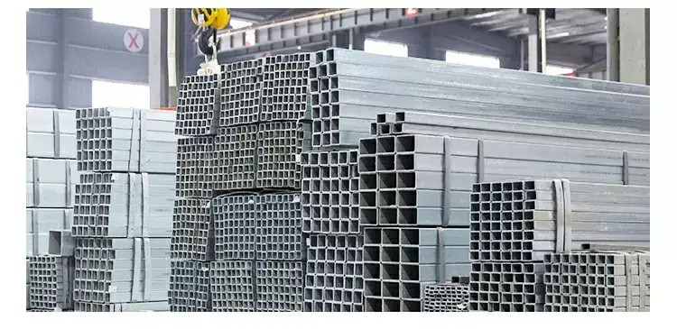 SPHC Galvanized square pipe