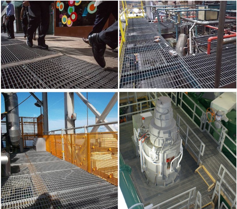 various Toothed Steel Grating