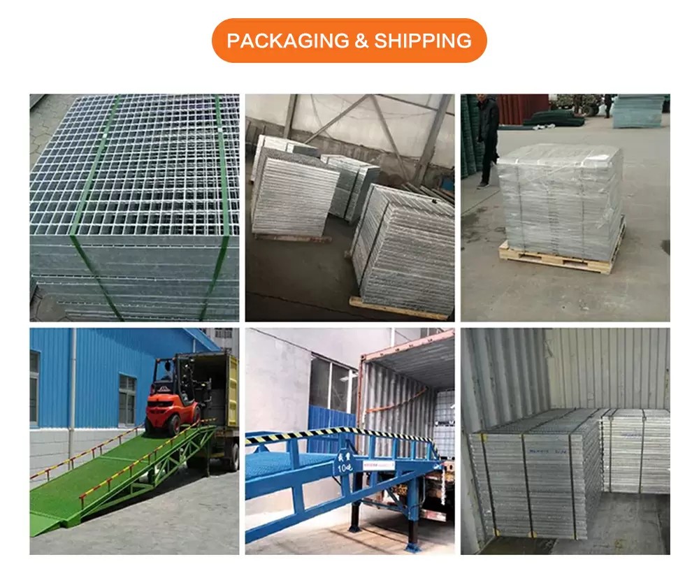 various Toothed Steel Grating