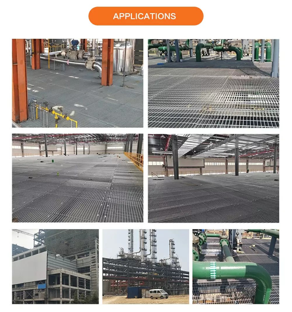 various Toothed Steel Grating