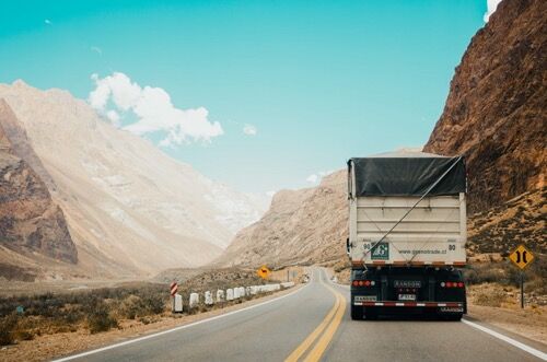 Why must GPS trackers be installed on dangerous goods transport vehicles?