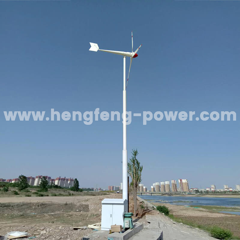 Aerogenerador de eje horizontal de 5 kW