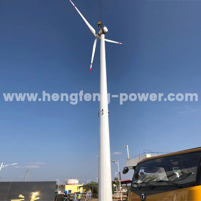 Aerogenerador de eje horizontal 20kw