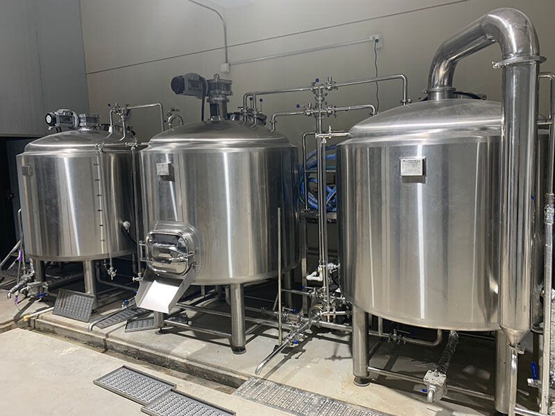 Three-vessel Brewhouse 1000L