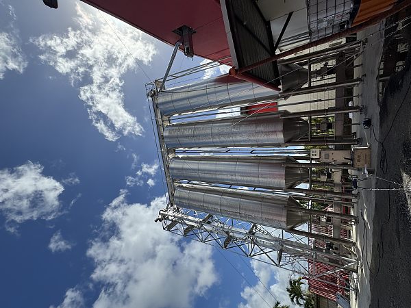 34m³ Silo and Conveying System Successfully Delivered to Customer in Martinique