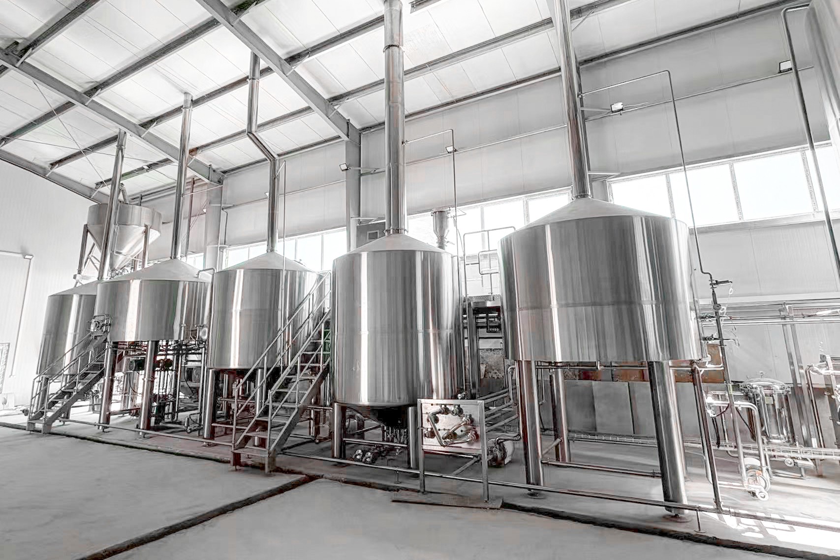 Equipo de elaboración de cerveza de 200L‑10000L