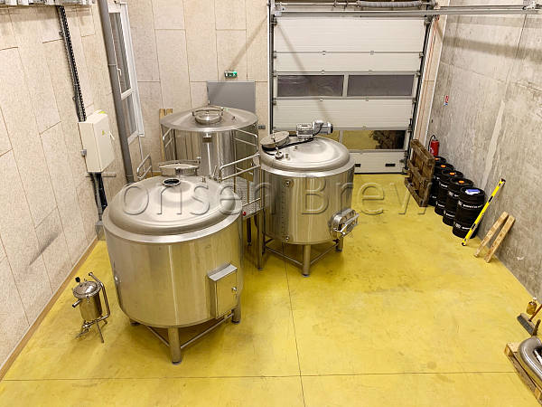 2000L Brewery in Europe, have finished instillation. Brewing and Fermentation, taste the beer