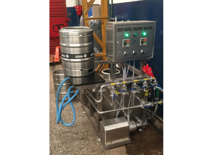 Keg washing machine