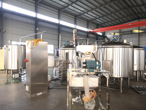1000L electric heating brewhouse system will be completed for UK