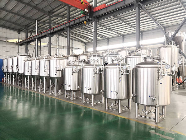 We currently have fermenters in stock.They include 5HL FV, 5HL BBT, 6HL FV, 10HL FV and 20HL FV.