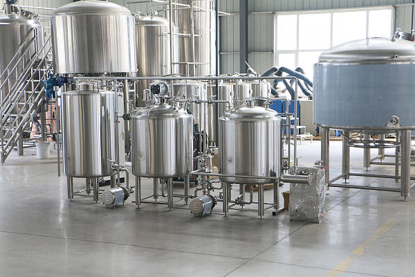 250l pilot brew system /2 vessel electric steam heated brewhouse
