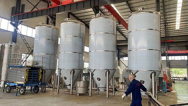 8000L fermenters are in production, and will finish soon!