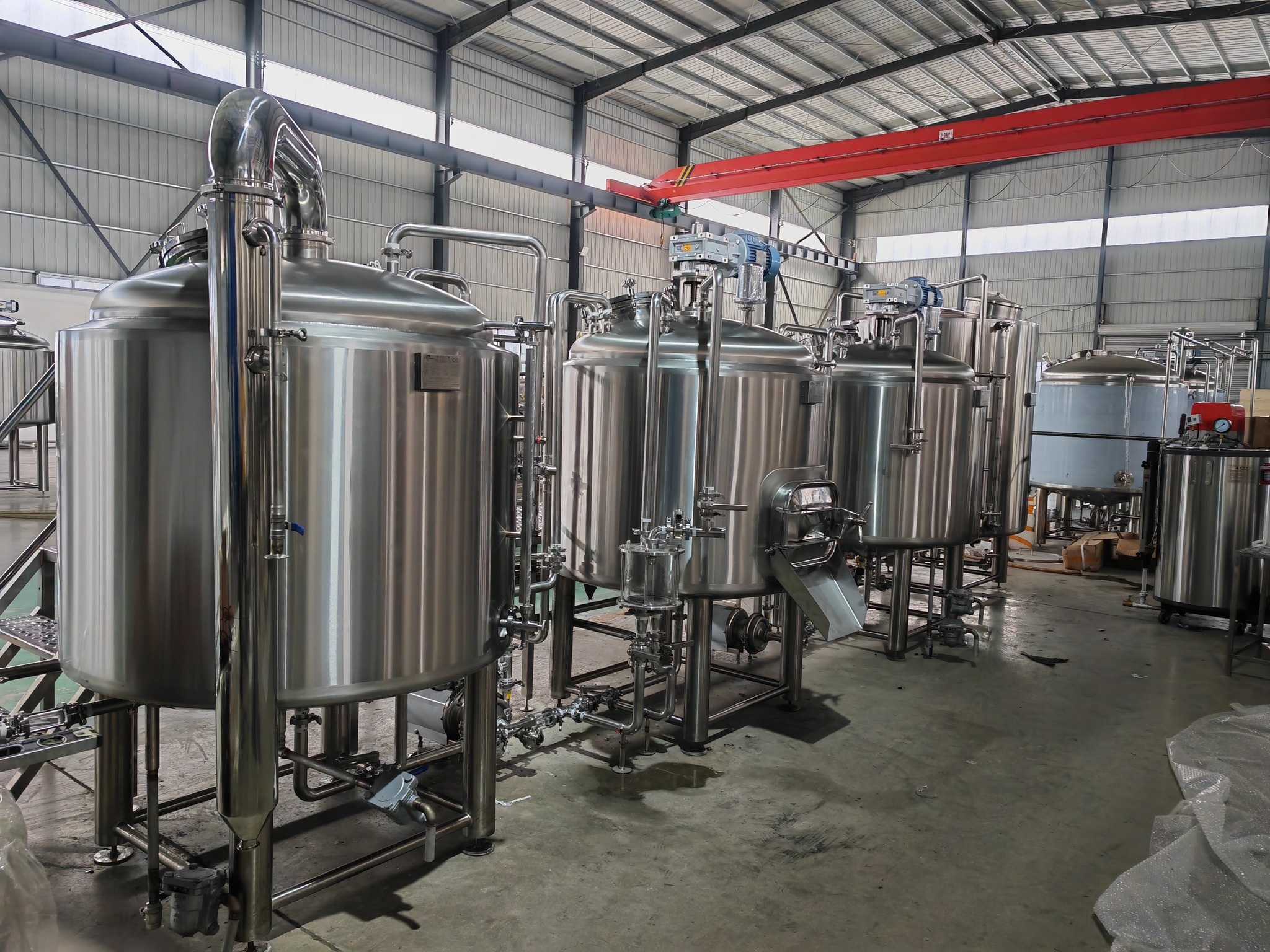 Soda water brewing system