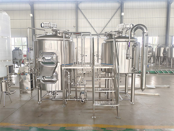 500L two body-three vessel brewhouse equipment