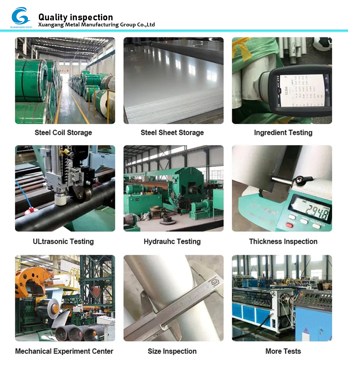Quality inspection质量检测.jpg H-Beam/I-Beam