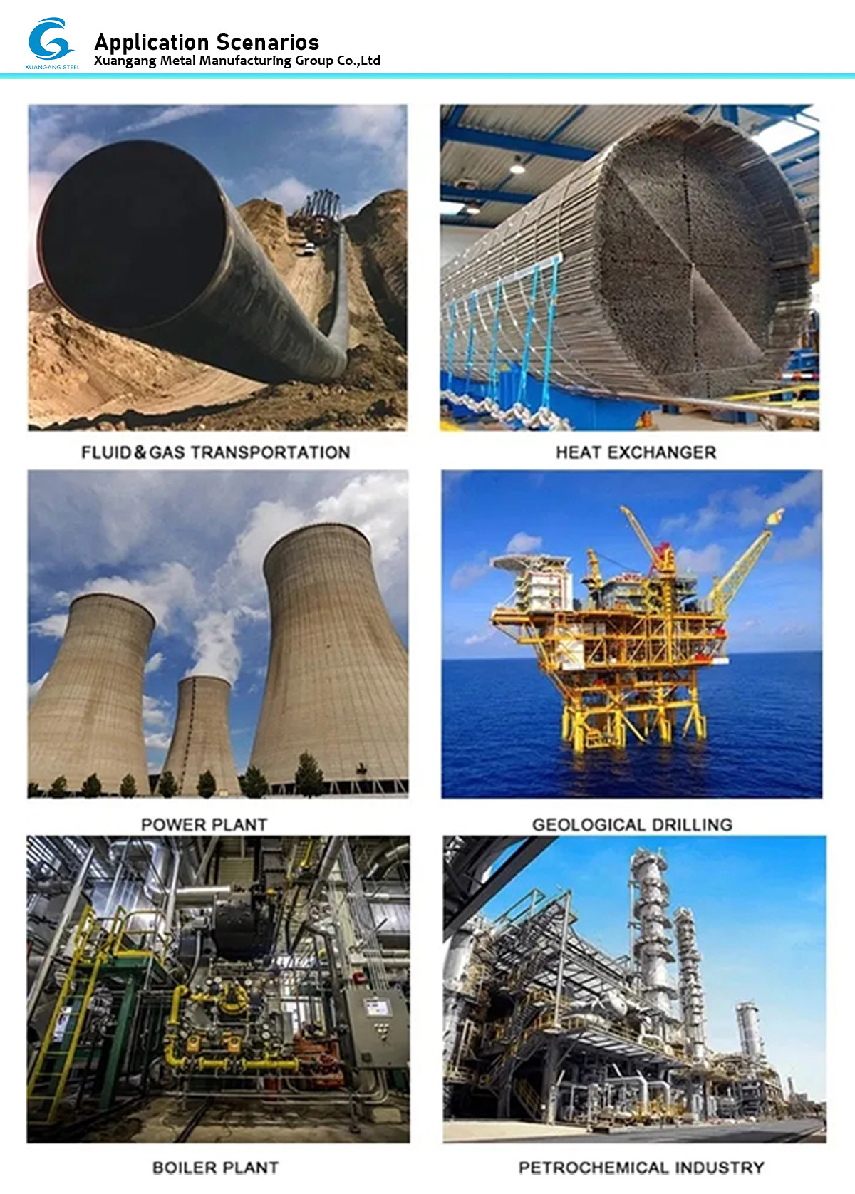 Application Scenarios场景应用.jpg Carbon steel seamless pipe