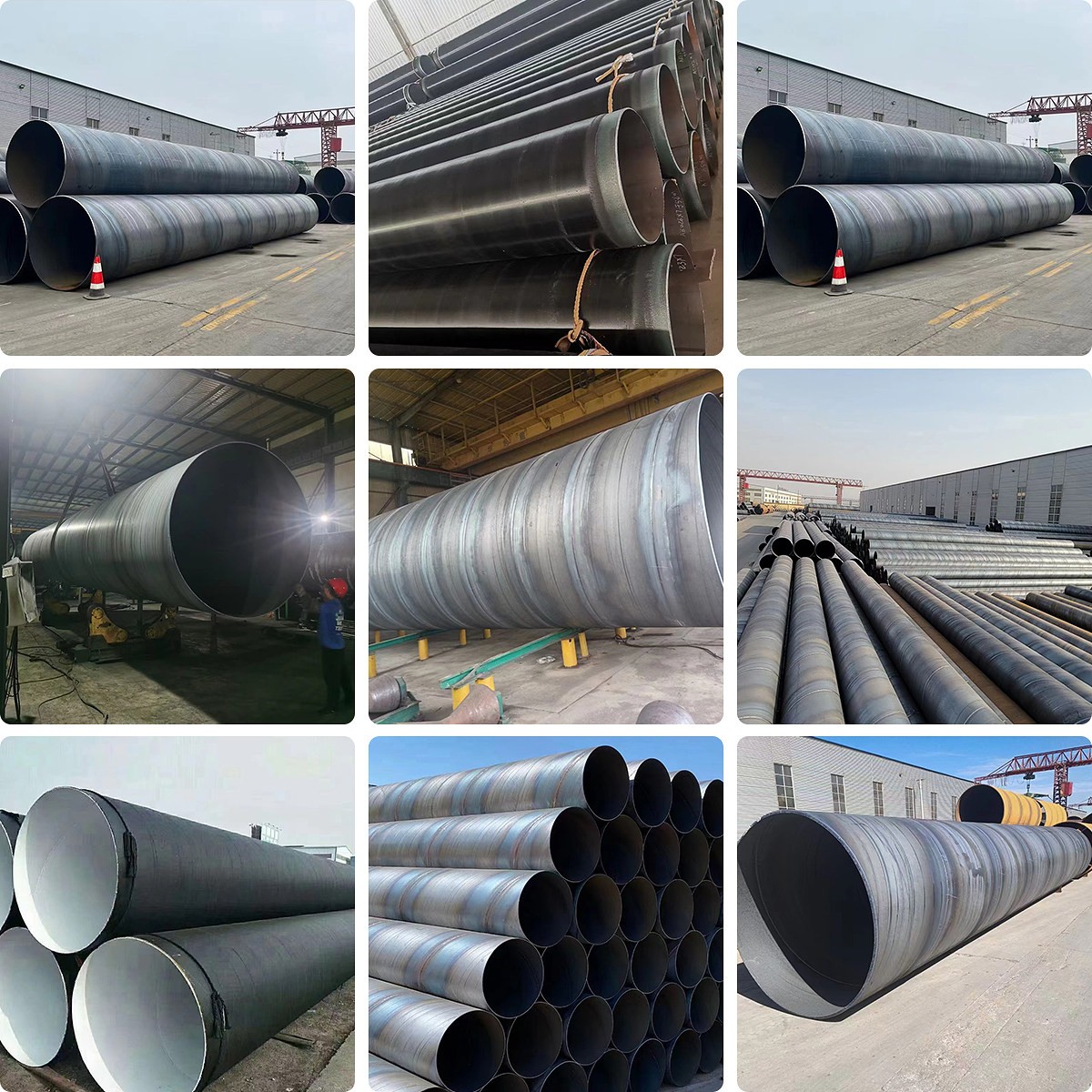 sprial pipe.png Spiral Steel Pipe