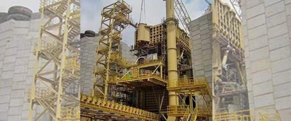 The pictures of the construction site sent to us by our customer, use the products we provided.