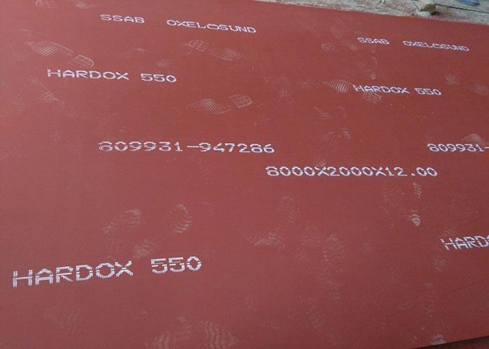 Hardox 550 Plate