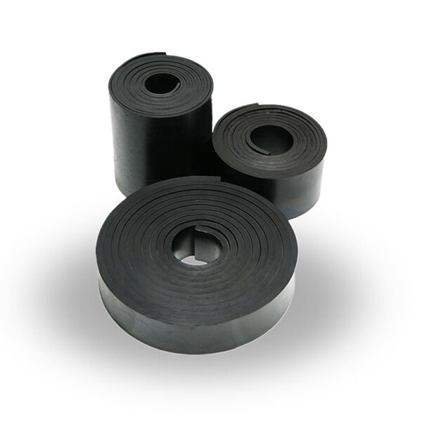 Heat resistant rubber conveyor belt