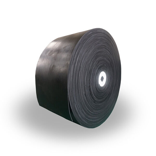 Cold resistant rubber conveyor belt