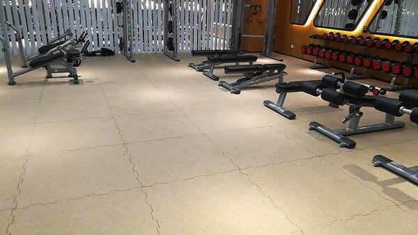 Puzzled Gym Floor Tile