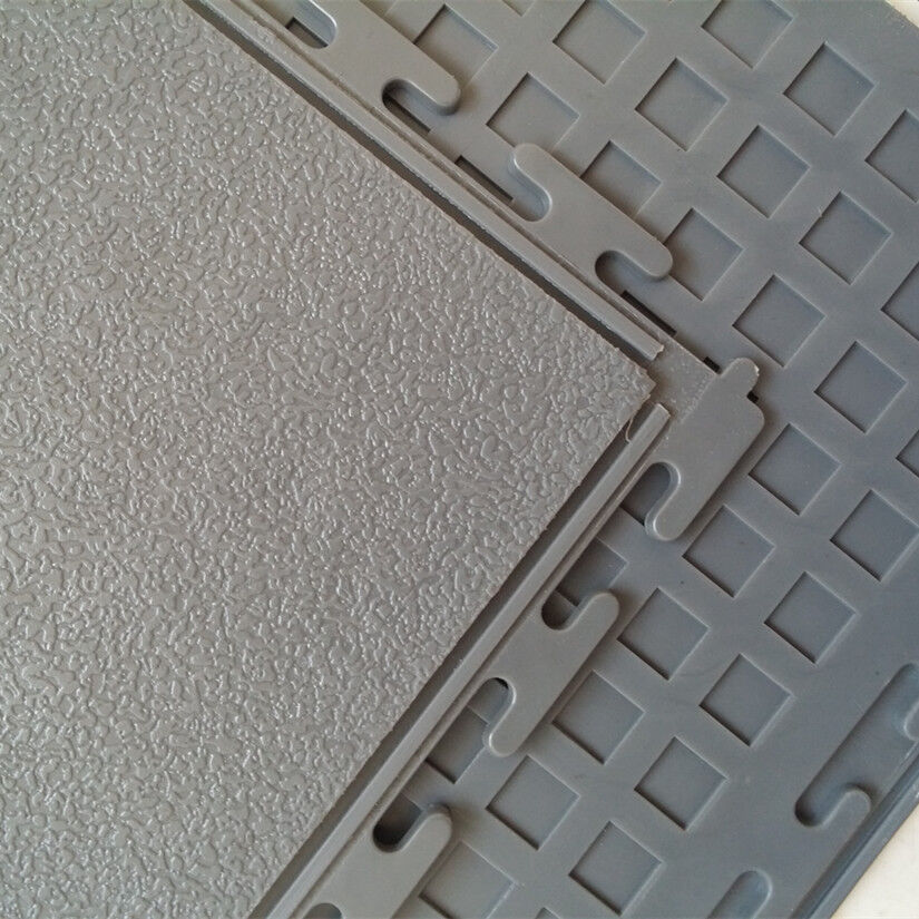 Invisible Interlocked PVC Tiles