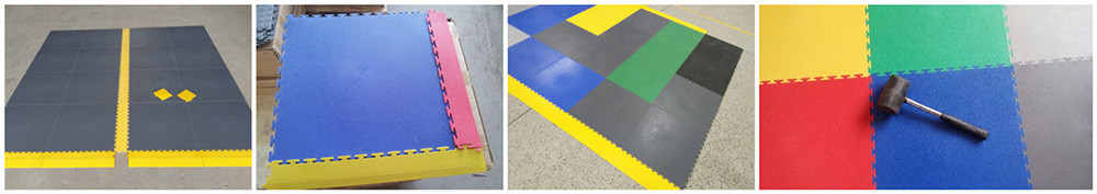Orange Peel interlocked PVC Tiles