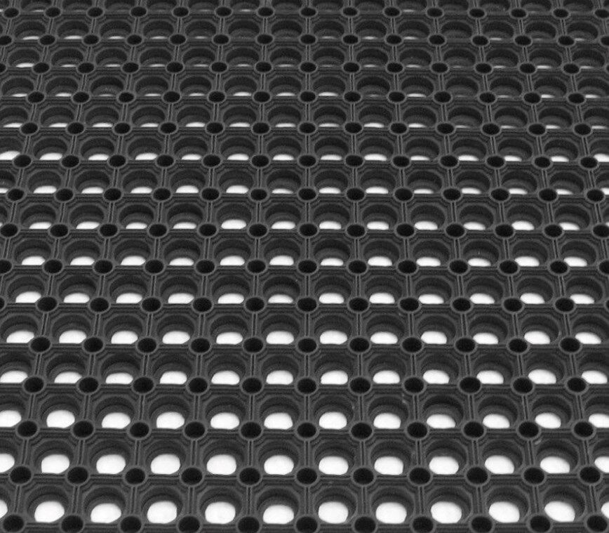 Rubber ring mat