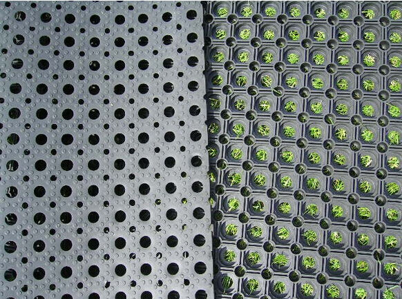 Rubber ring mat