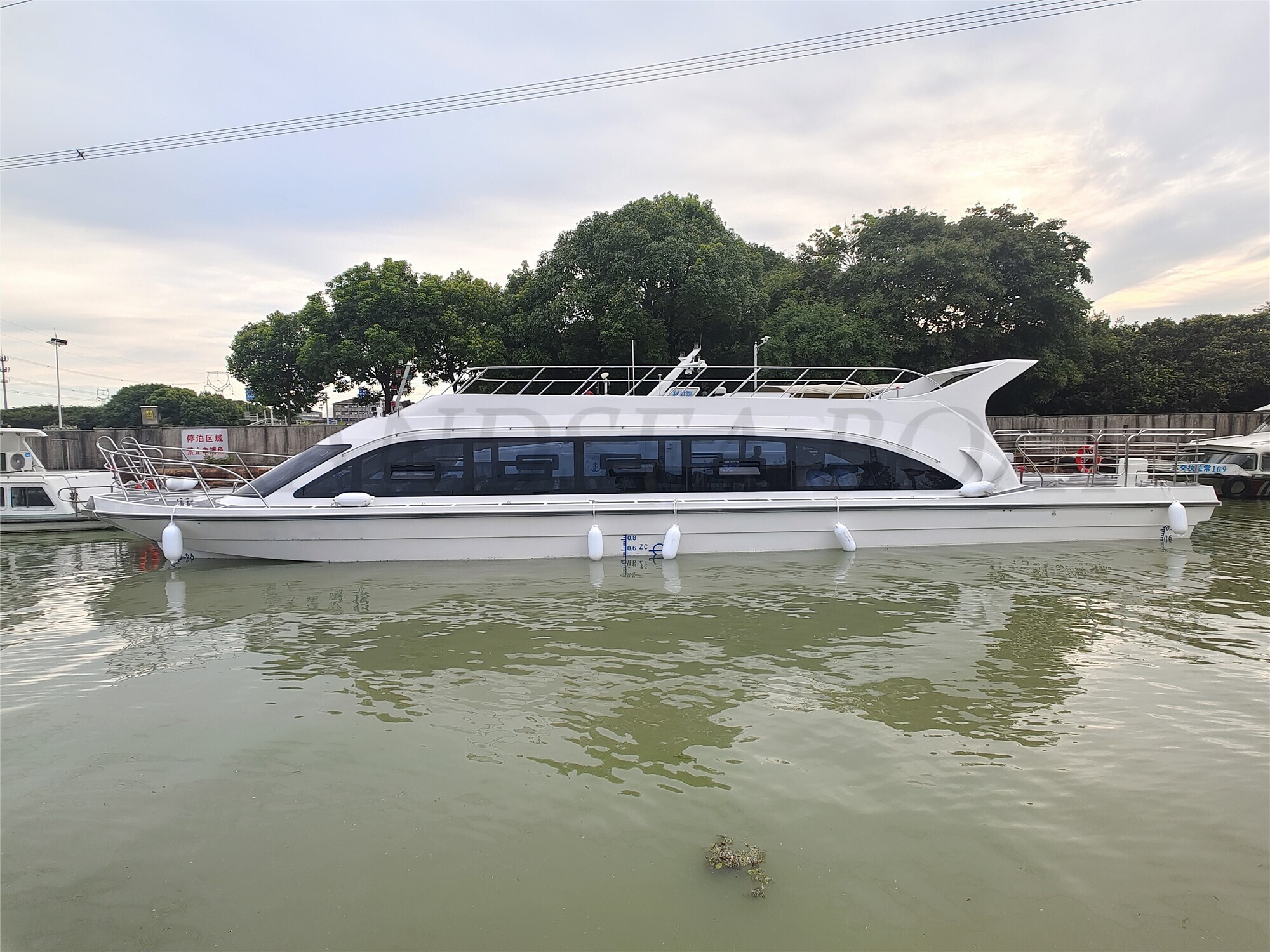 Grandsea 22m FRP 100persons Diesel Inboard Sea Coastal Sea Fast Speed Passenger Boat for sale