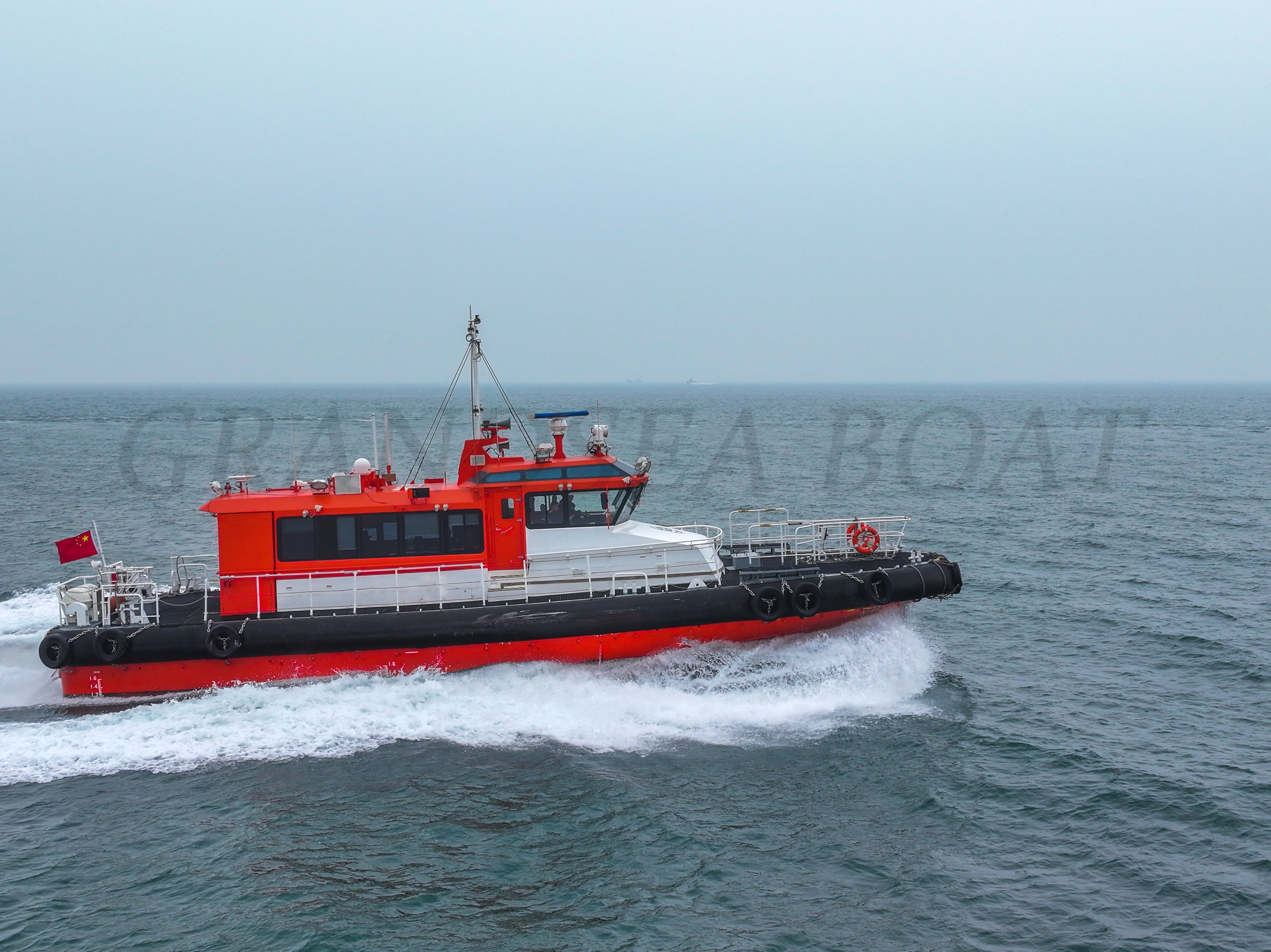 Grandsea 21.9m Aluminum Pilot Boat Patrol Vessel for sale rough sea use