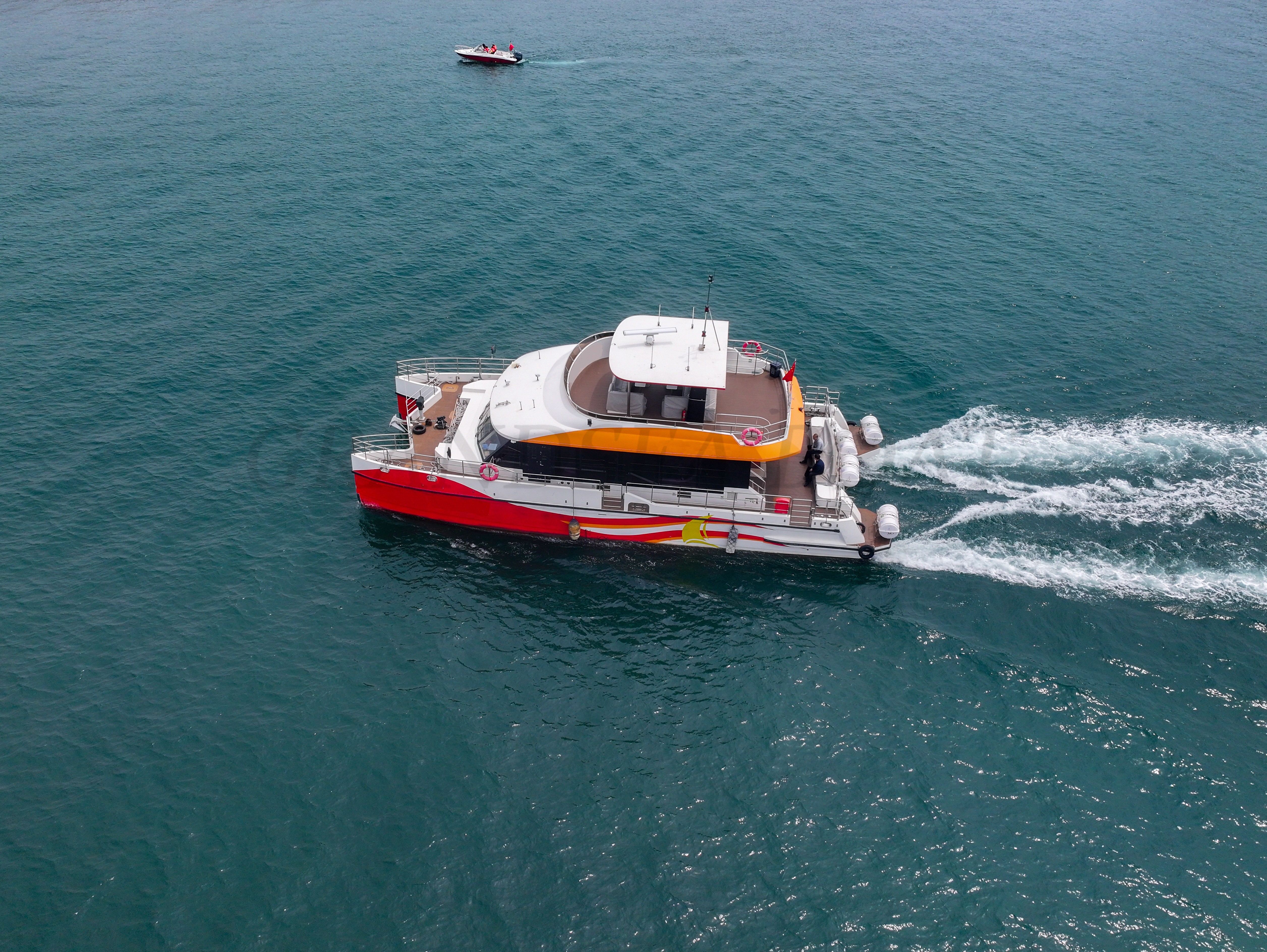 Grandsea 70ft Aluminum Catamaran Passenger Boat Pleasure Party Boat for sale