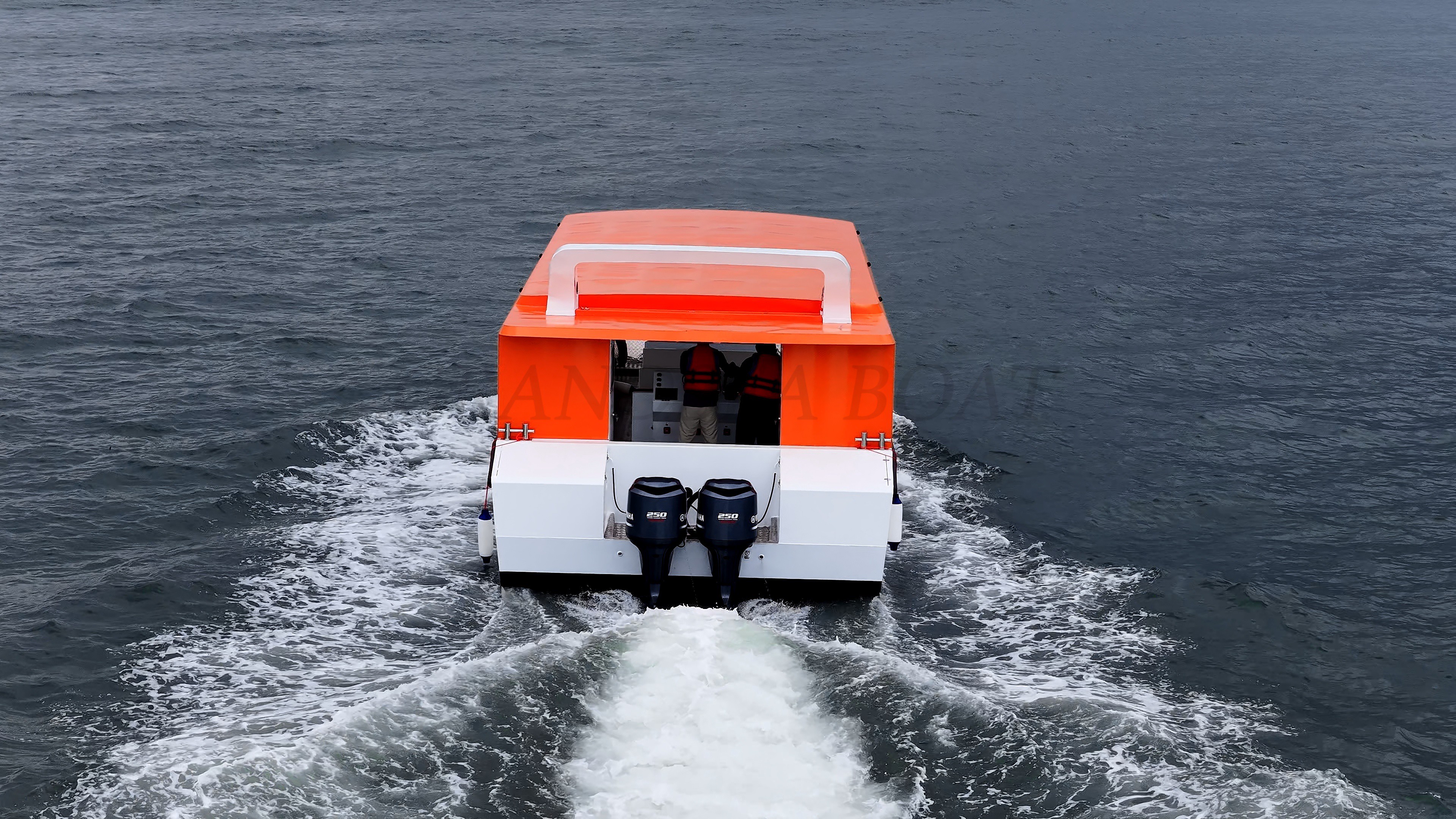 Grandsea Length 14m Aluminum Passenger Boat Passenger Ferry Small Passenger Boats for sale 53-seater Ferry Boat Nigeria