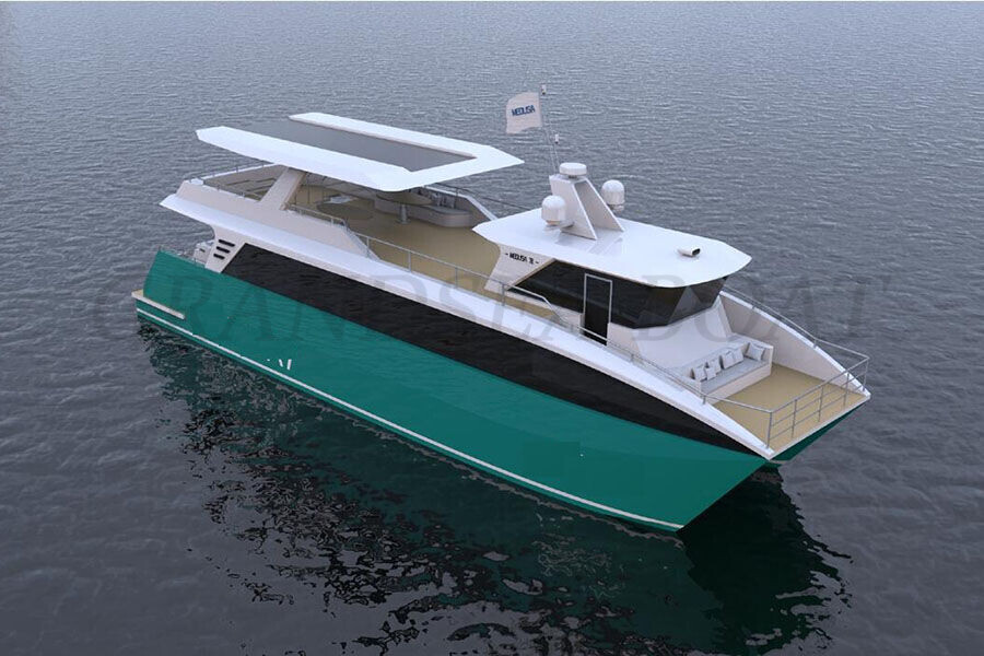 24m Aluminum Touring/sightseeing/luxury House Boats for Sale