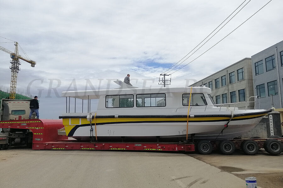 12.3m 30persons Fiberglass Speed Passenger Tour Boat For Sale