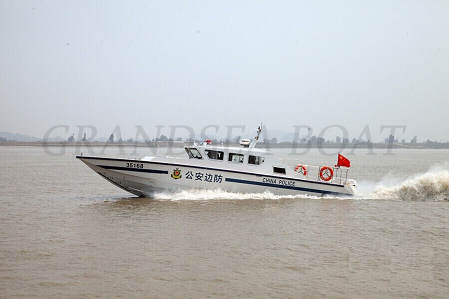 Grandsea 15m FRP Offshore Coast Guard Military Patrol Boat  Fast River Police Boat for sale