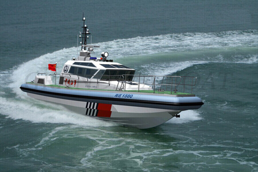 Grandsea 16m Coast Guard FRP Military Offshore Patrol Boat for Sale