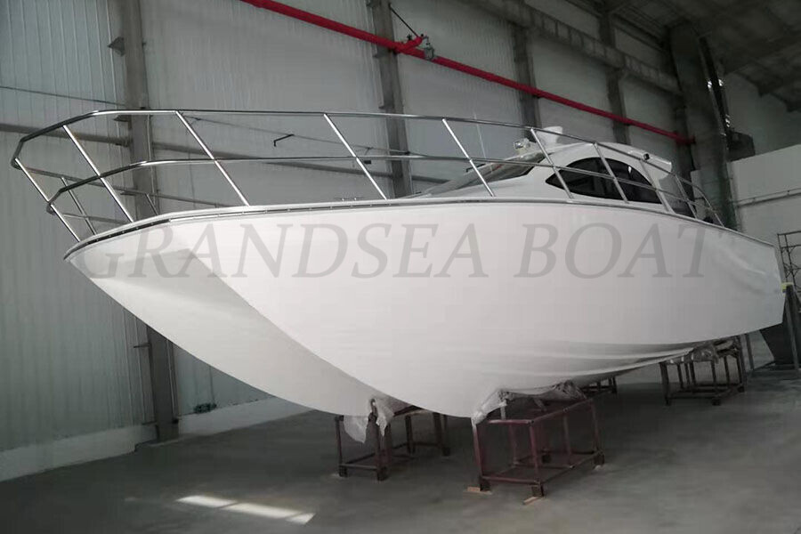 Grandsea 35ft Fiberglss Catamaran Cabin Fishing Boat  for Sale