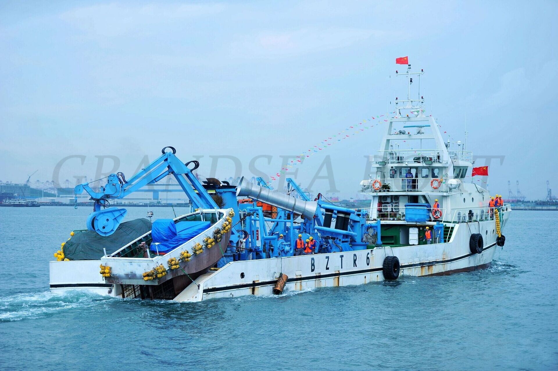 Grandsea 130ft/40m Steel Stern Purse Seine Fishing Boat for sale