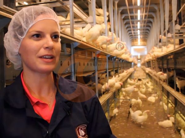 H A chicken battery cage for layers in poultry farm (11)