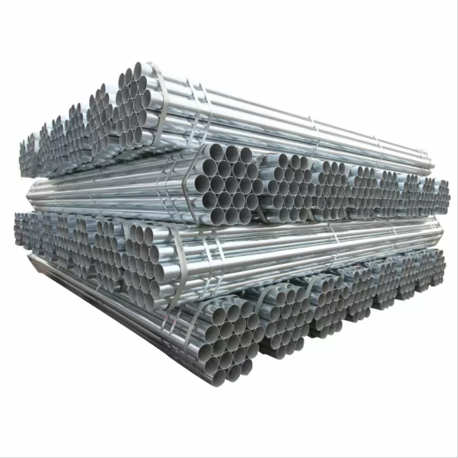 Seamless galvanized round pipe