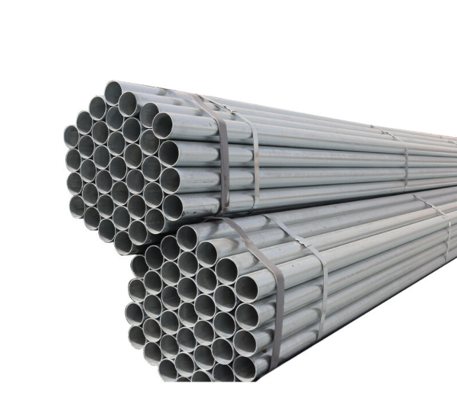 Seamless galvanized round pipe