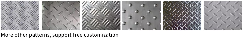 duxinceng-.png Custom galvanized pattern steel checkered plate