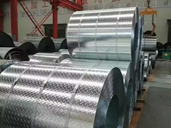 Galvanized pattern steel plate/coil