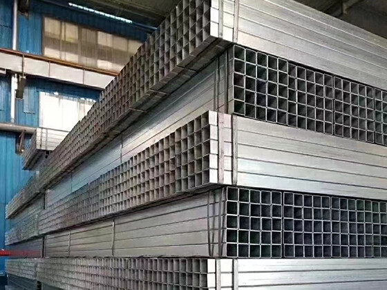 ST12/ST37 Galvanized square pipe
